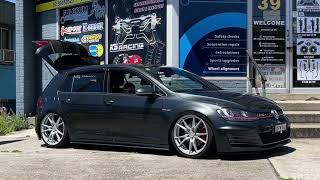 Volkswagen Golf 7 Air Suspension Kit with Koya Wheels - KS RACING