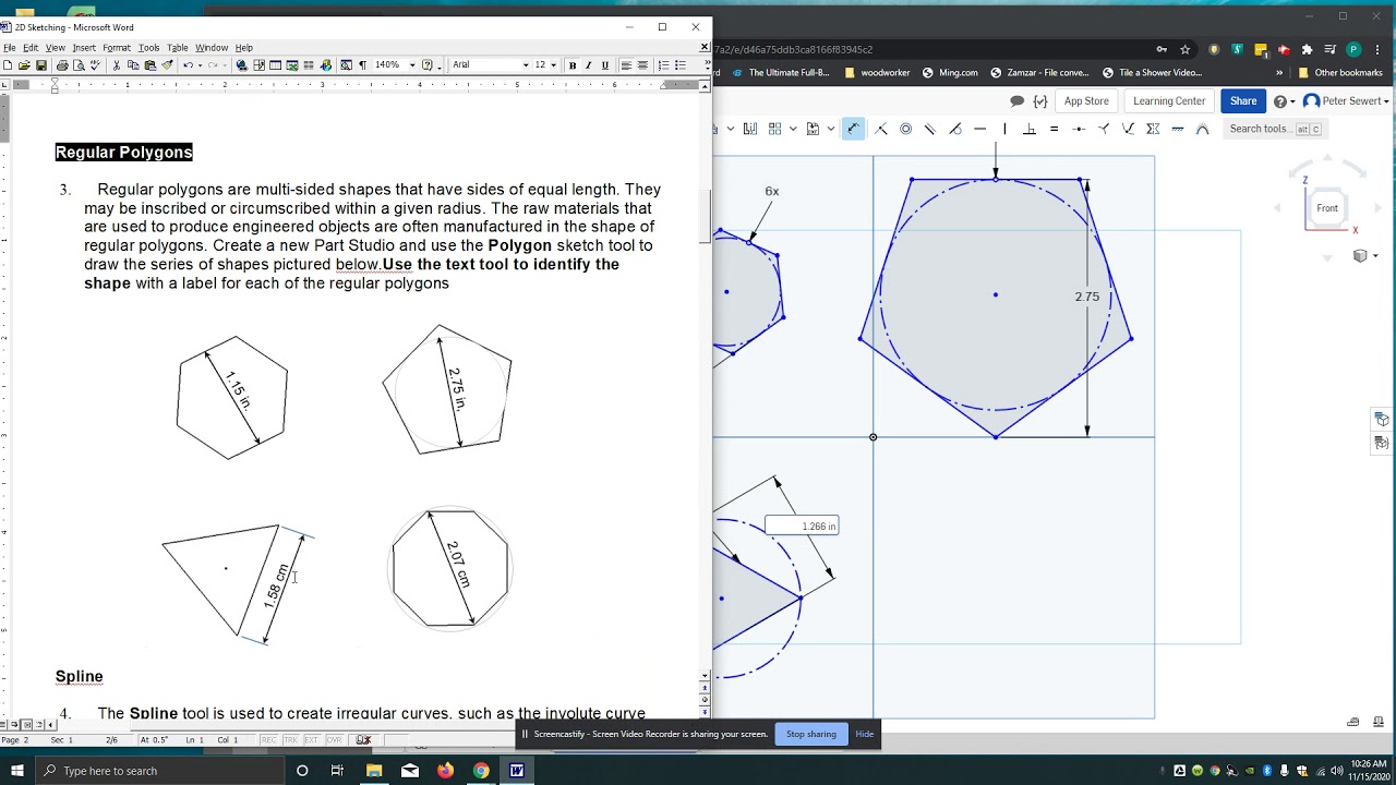 3 - Inscribed And Circumscribed Polygons - YouTube