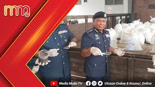 JKDM Melaka rampas lima tan serbuk timah