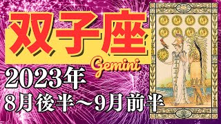 【双子座♊️】2023年8月後半運勢🌈大切なとき 充実した1ヶ月になりそうです🌟自分の気持ちを満たしてくださいね🌟目標を立てる月【恋愛 仕事 人間関係】【星座占い タロット占い 双子座 ふたご座】