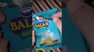 BALAJI CREAM AND ONION CHIPS #shorts #youtubeshorts #chips