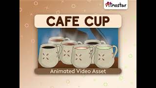 Animated Coffee Cup Stream Overlay - Cozy Hot Drink Video Assets #Vtuber #cozy #stream