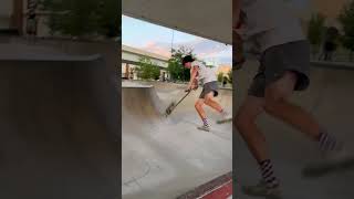 Insanely Clean Scooter Trick!!! #shorts #scooter #clean