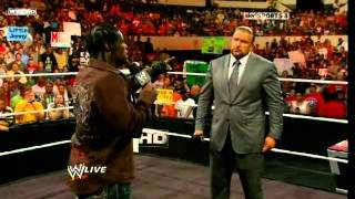 R-Truth & Triple H Funny Segment  From RAW  25/07/2011