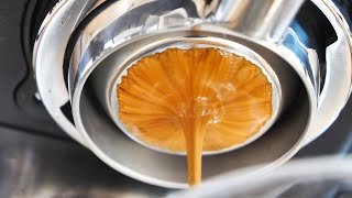 Espresso extraction asmr