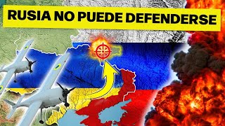 El golpe maestro de Ucrania: Base aérea rusa Khalino completamente destruida.