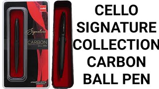 Cello signature carbon ball pen | cello ball pen | cello premium ball pen