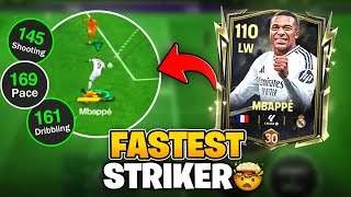 105 Thunderstruck Mbappe review | Fastest Player In FC Mobile! | Best LW FC Mobile