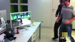 A Guy, a Zombie And a Dog Using Unity3D And Microsoft Kinect