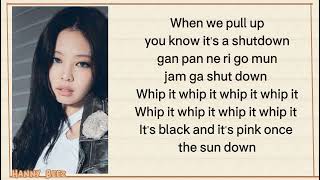 BLACKPINK Shut Down Easy Lyrics
