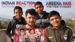 INDIAN REACTION ON AREEKA HAQ TIK TOK VIDEOS. HONEST REACTION