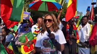 Hermela Aregawi's Powerful Speech In-front of The White House | One Africa