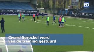 Roerige voorbereiding FC Eindhoven; Sprockel van training gestuurd