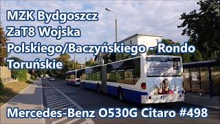 MZK Bydgoszcz - linia ZaT8, Mercedes-Benz O530G Citaro #498