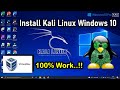 CARA INSTALL KALI LINUX DI WINDOWS 10 VIRTUALBOX - Kali Linux 2021.3