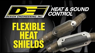 Flexible Motorcycle and Powersport Heat Shields