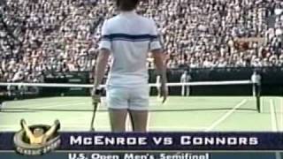 McEnroe vs Connors - Semi Final US Open 1980 - 02/16