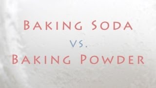 Baking Soda vs. Baking Powder: The Difference 베이킹 소다 vs. 베이킹 파우더