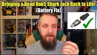Bringing a Dead Hak5 Shark Jack Back to Life! (Battery Fix)