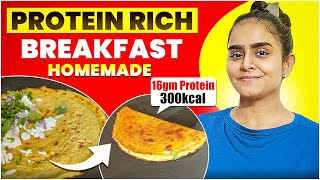 15-Min Healthy Breakfast! Paneer Stuffed Besan Chilla Recipe | Kratika Saraswat