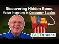 Discovering Hidden Gems: Value Investing in Consumer Staples | FAST Graphs