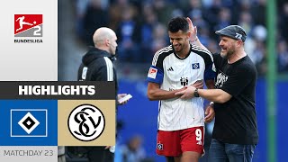 Top Start For Baumgart | Hamburger SV - SV Elversberg 1-0 | Highlights | Matchday 23 - Bundesliga 2