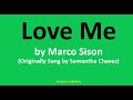 Love Me by Marco Sison (Lyrics) - 2003