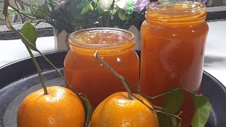 Orange marmalade recipie|اورنج مارملیڈ|easy and different style seasonal orange marmalade recipie🍊