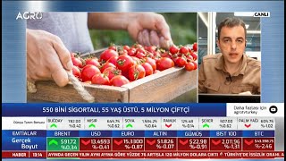 550 bini sigortalı, 55 yaş üstü, 5 milyon çiftçi...