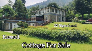 30 Bigha Land | Cottage For Sale In Kasauli | Marvelous Open View | प्रकृति की गोद में अद्भुत घर