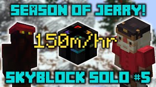 How I made 150m/hr with the Season of Jerry! | Hypixel Skyblock