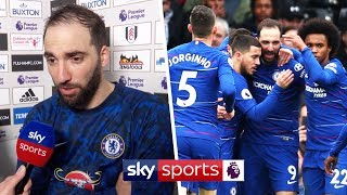 "I'm trying to adapt as quick as possible!" | Higuain reacts to scoring in Chelsea win over Fulham