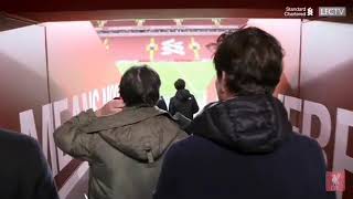 CILLIAN MURPHY with HIS SONS in Anfield,  Liverpool