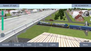 Train Sim Preview of updated Ports of Call Scene