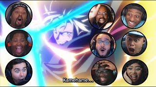 Youtubers React to Veldora's Hadouken/Kamehameha moment! Tensei Shitara Slime Datta Ken episode 23