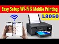 Epson L8050 Wi-Fi Setup & Mobile Printing with Epson iPrint