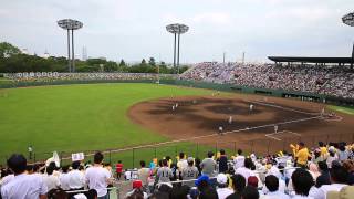 2013.7.22 横浜高校　応援風景　第1応援歌～第5応援歌