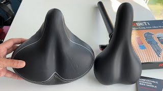 The Bikeroo Oversized Bike Seat is the most COMFORTABLE bicycle seat I've EVER owned.