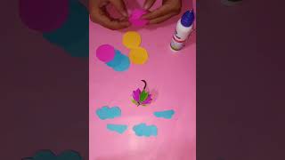 DIY Mini paper Umbrella ☂️/#papercraft #paperwork #paperdiy