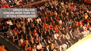Grady Convocation Fall 2014
