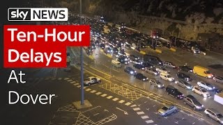 Ten-Hour Delays At Dover As Border Checks Tightened