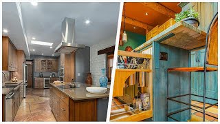 75 Southwestern Kitchen With Metal Backsplash Design Ideas You'll Love ➤