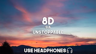 Sia - Unstoppable (8D Audio)