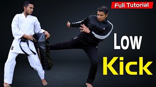 Low kick tutorial in Hindi | Low kick training | Low kick technique 2021