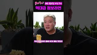 봉지라면 8개를 섞어서 먹었더니???