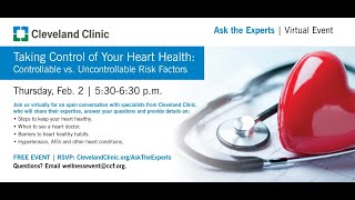Ask the Experts | Taking Control of Your Heart Health: Controllable vs. Uncontrollable Risk Factors