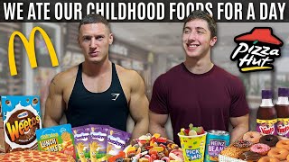 We ate our favourite CHILDHOOD FOODS for 24 hours...