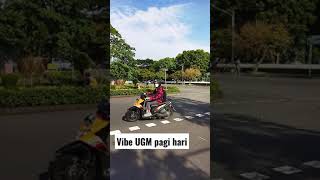 Suasana Kampus UGM Pagi Hari