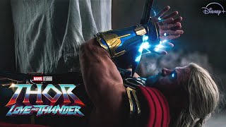Thor & Mighty Thor Vs God Butcher | Final Fight Scene | Thor 4 : Love And Thunder 4K MovieClip