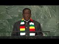 PRESIDENT EMMERSON MNANGAGWA'S ADDRESS AT THE GENERAL DEBATE OF THE 77TH SESSION OF THE UNGA